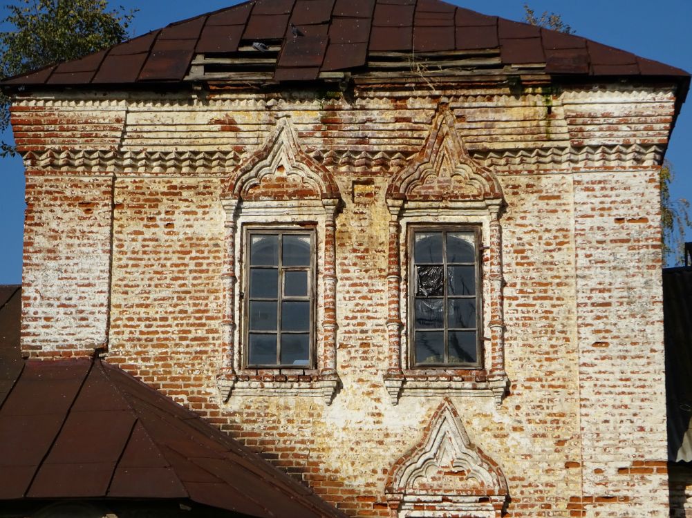 Церковь Смоленской иконы Божией Матери, Семёновское (Нерехтский район, Костромская область). фасады
