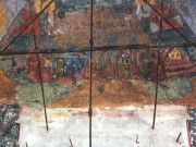 Церковь Троицы Живоначальной, Свод четверика. Сюжет - Распятие Христа<br>, Красное Сумароково, Нерехтский район, Костромская область
