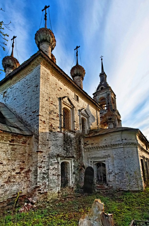 Церковь Троицы Живоначальной, Красное Сумароково (Нерехтский район, Костромская область). архитектурные детали