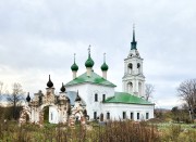 Церковь Троицы Живоначальной, Вид с северо-востока<br>, Красное-Сумароковых, Нерехтский район, Костромская область