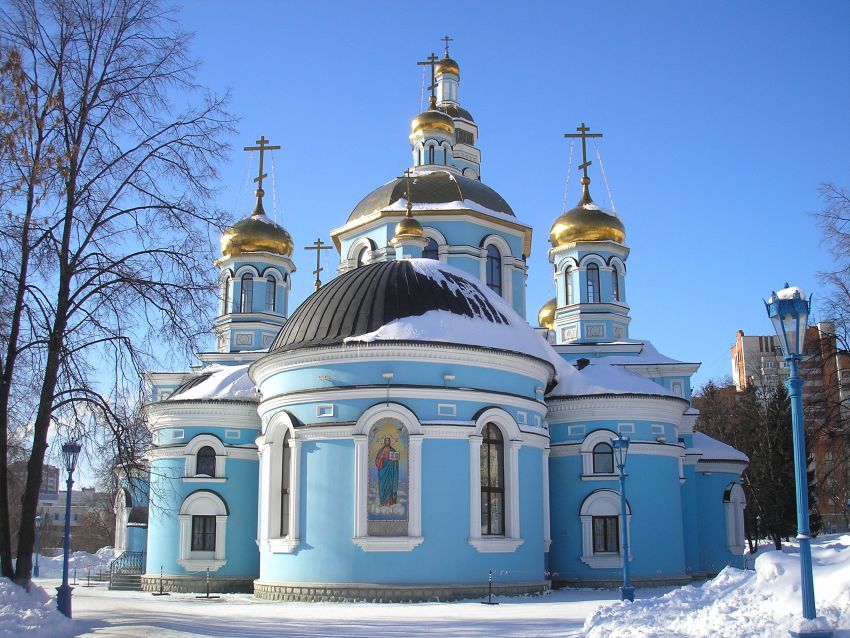Кафедральный собор Рождества Пресвятой Богородицы, Уфа (Уфа, город, Республика Башкортостан). фасады
