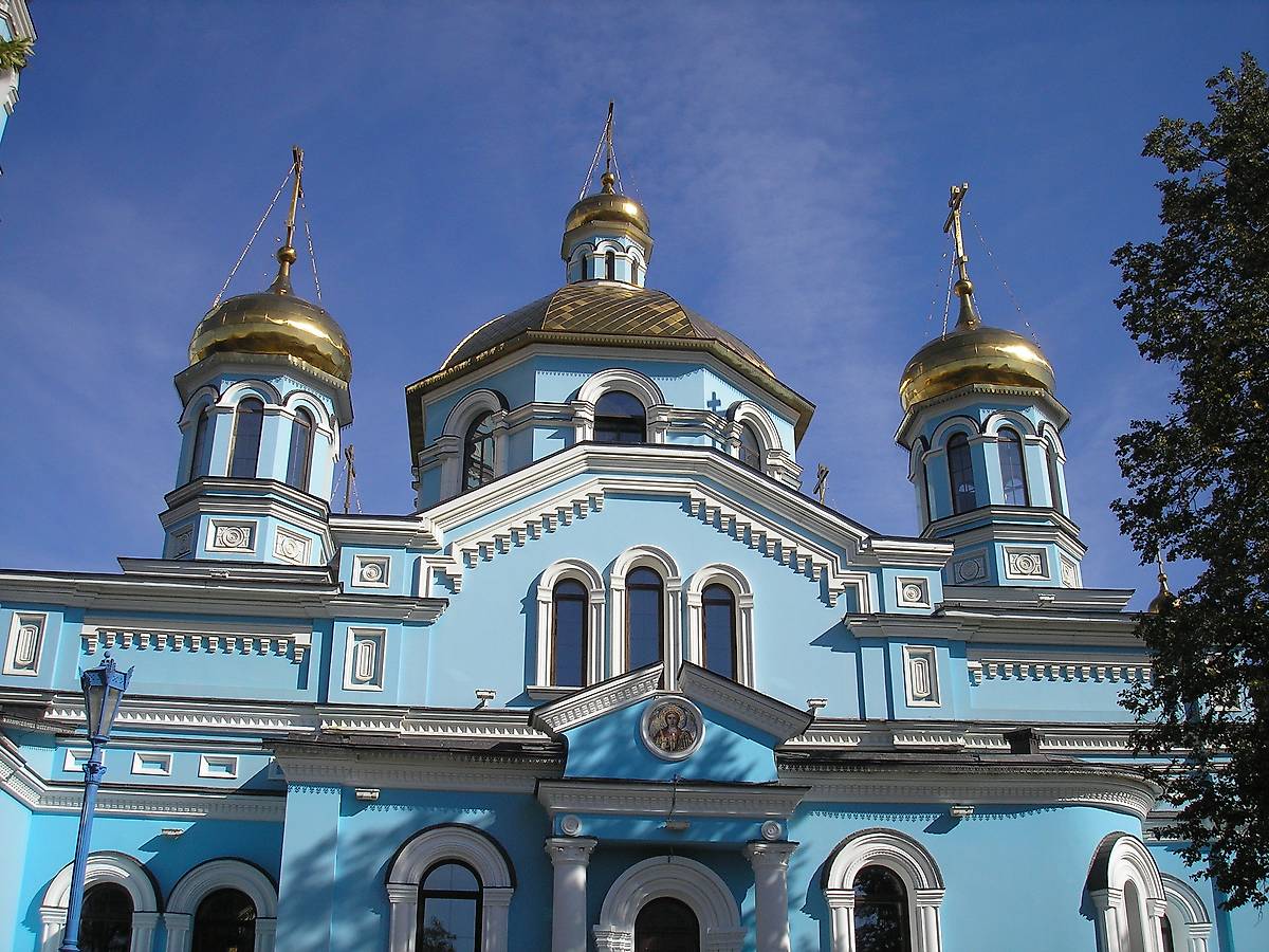 архитектурные детали. Кафедральный собор Рождества Пресвятой Богородицы, Уфа (Уфа, город, Республика Башкортостан)