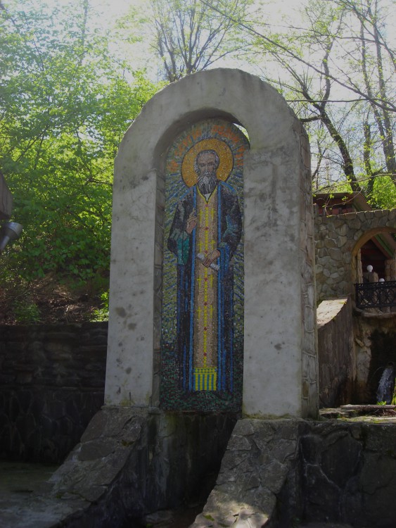 Часовня Сергия Радонежского, Михайловский перевал (Геленджик, город, Краснодарский край). дополнительная информация, снято 25 апреля 2010 г.