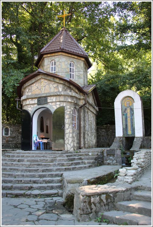 Часовня Сергия Радонежского, Михайловский перевал (Геленджик, город, Краснодарский край). фасады