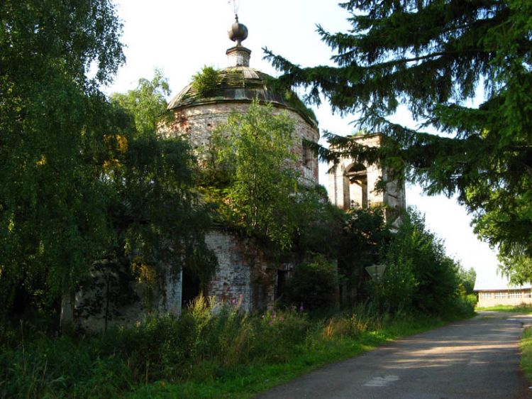 Большая Шорманга. Церковь Казанской иконы Божией Матери. фасады