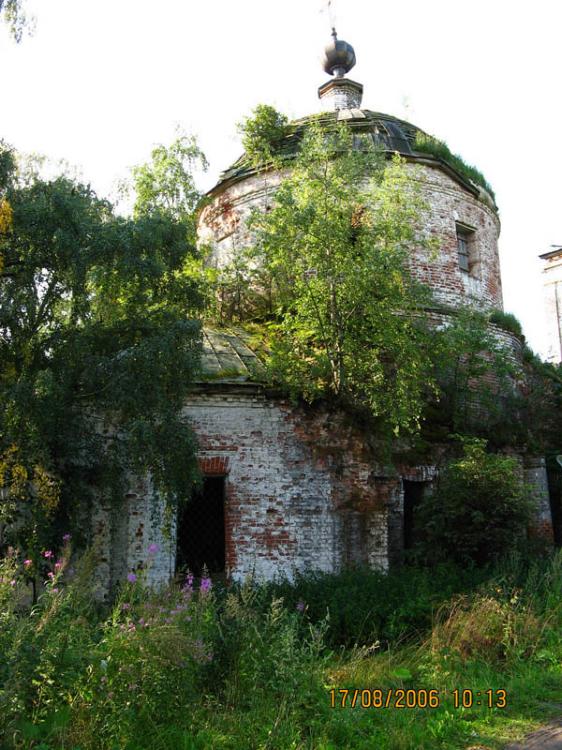 Церковь Казанской иконы Божией Матери, Большая Шорманга (Череповецкий район, Вологодская область). фасады