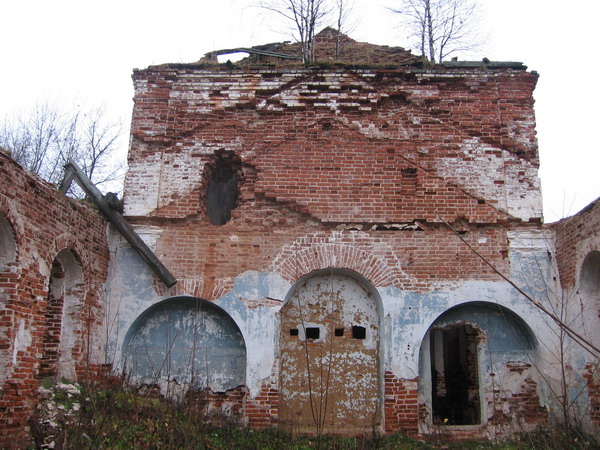 Усищево. Церковь Благовещения Пресвятой Богородицы. фасады