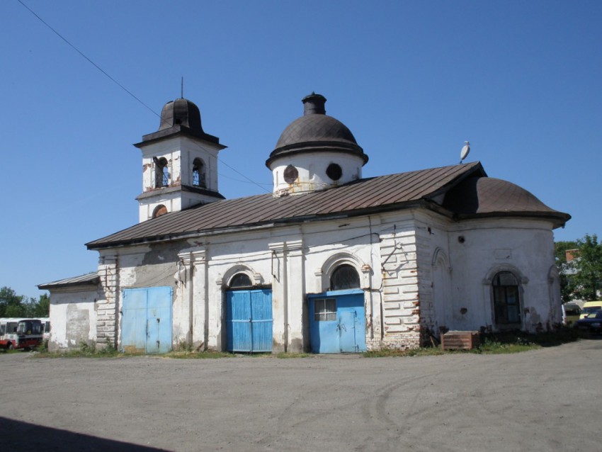 Кириллов. Церковь Вознесения Господня. общий вид в ландшафте, Вид с юга