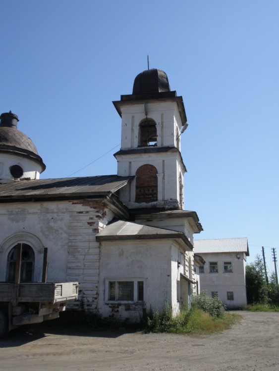 Кириллов. Церковь Вознесения Господня. фасады, Колокольня, вид с севера