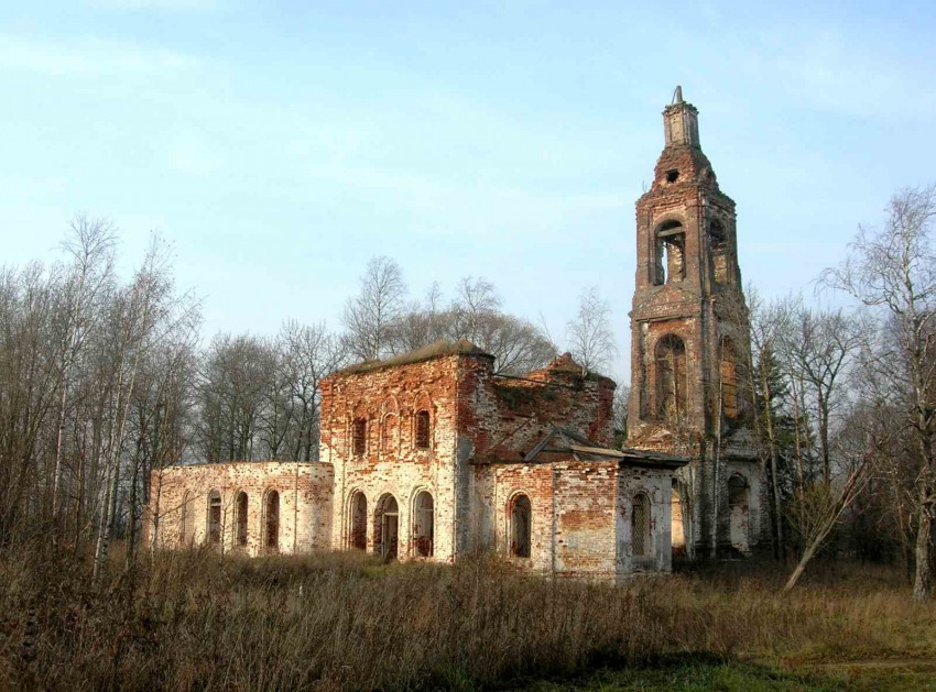 Усищево. Церковь Благовещения Пресвятой Богородицы. фасады