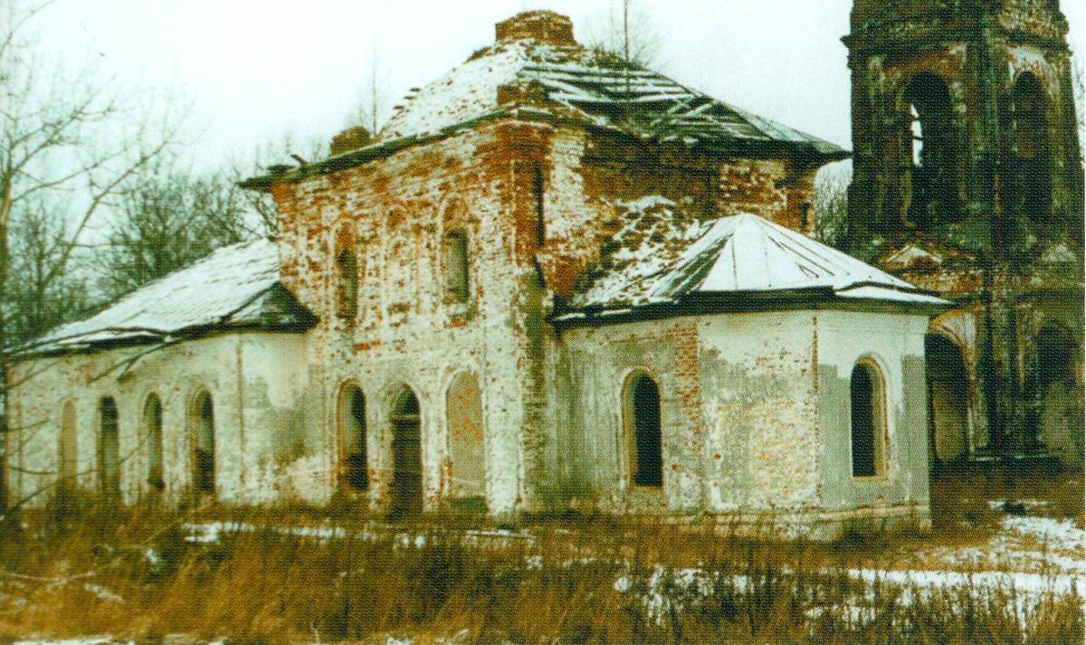 архивная фотография. Церковь Благовещения Пресвятой Богородицы, Усищево (Череповецкий район, Вологодская область)