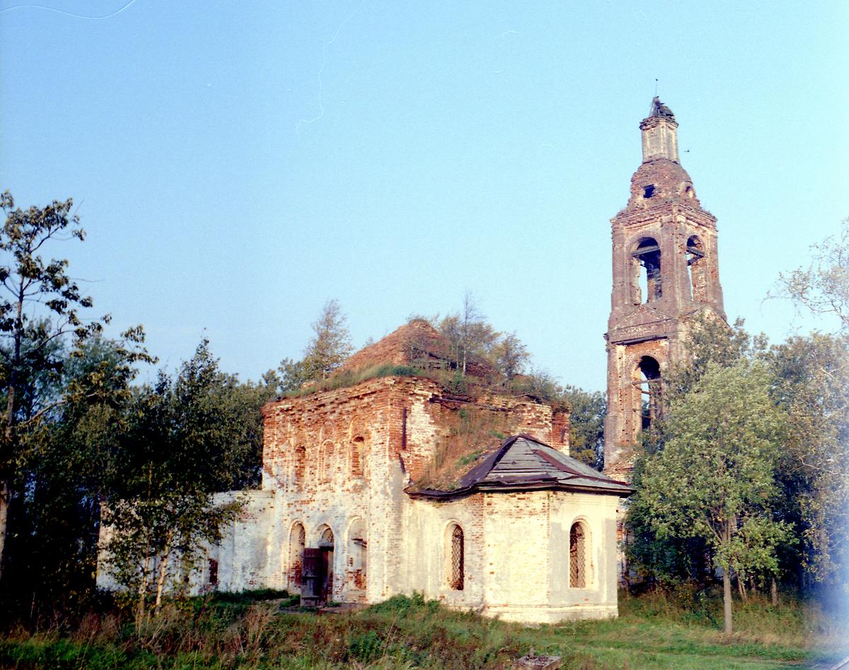 фасады. Церковь Благовещения Пресвятой Богородицы, Усищево (Череповецкий район, Вологодская область)