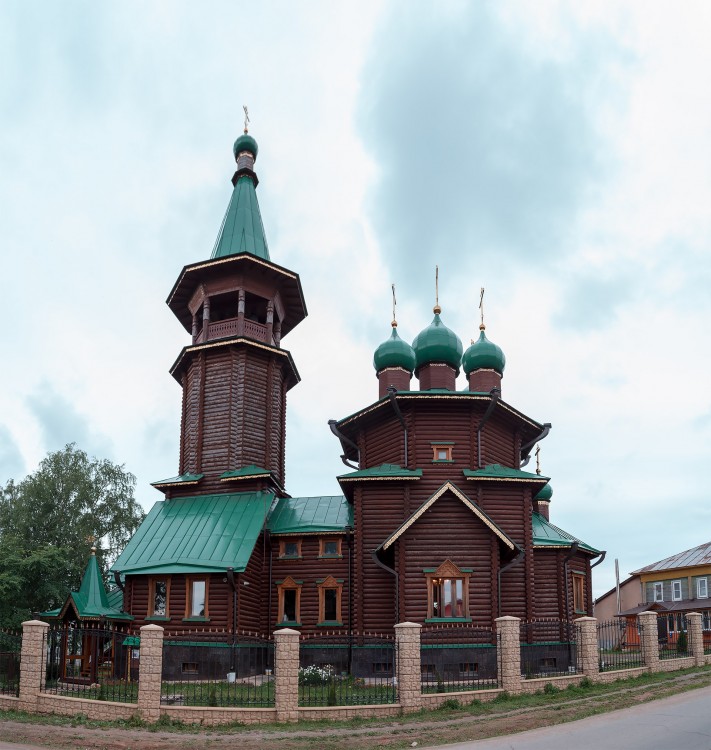 Ново-Леушинский Иоанно-Предтеченский монастырь. Церковь Рождества Иоанна Предтечи, Мякса (Череповецкий район, Вологодская область). фасады