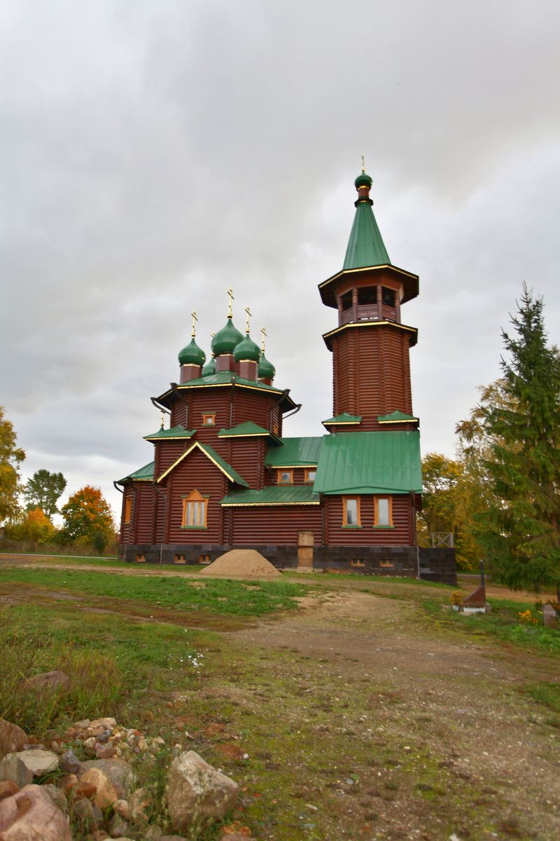 Ново-Леушинский Иоанно-Предтеченский монастырь. Церковь Рождества Иоанна Предтечи, Мякса (Череповецкий район, Вологодская область). фасады