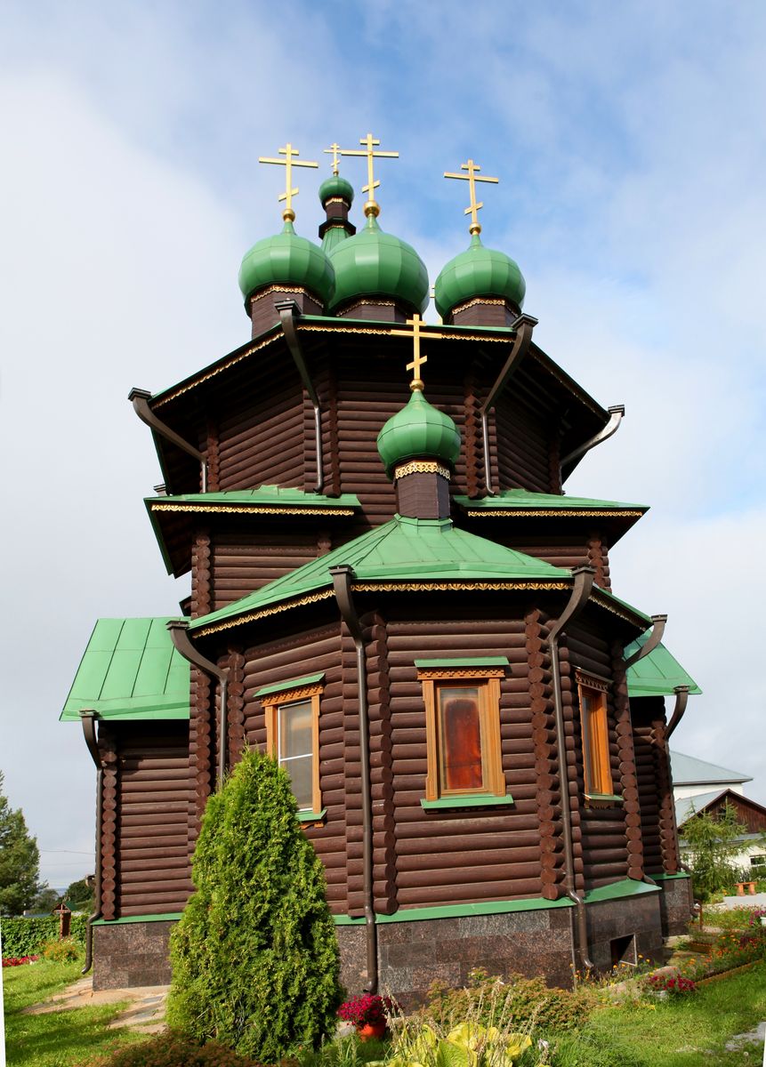 Ново-Леушинский Иоанно-Предтеченский монастырь. Церковь Рождества Иоанна Предтечи, Мякса (Череповецкий район, Вологодская область). фасады