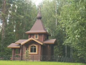 Смоленский  Шлюз (Верижицы). Часовня Тихвинской иконы Божией Матери