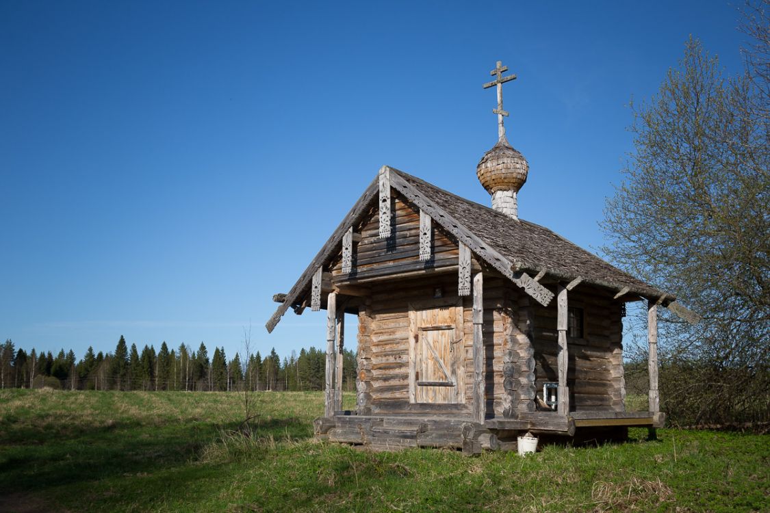 Коптяево. Часовня Тихвинской иконы Божией Матери. фасады