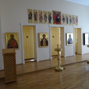 Домовая церковь Николая Чудотворца в здании Лоцманского собрания, , Лебяжье, Ломоносовский район, Ленинградская область