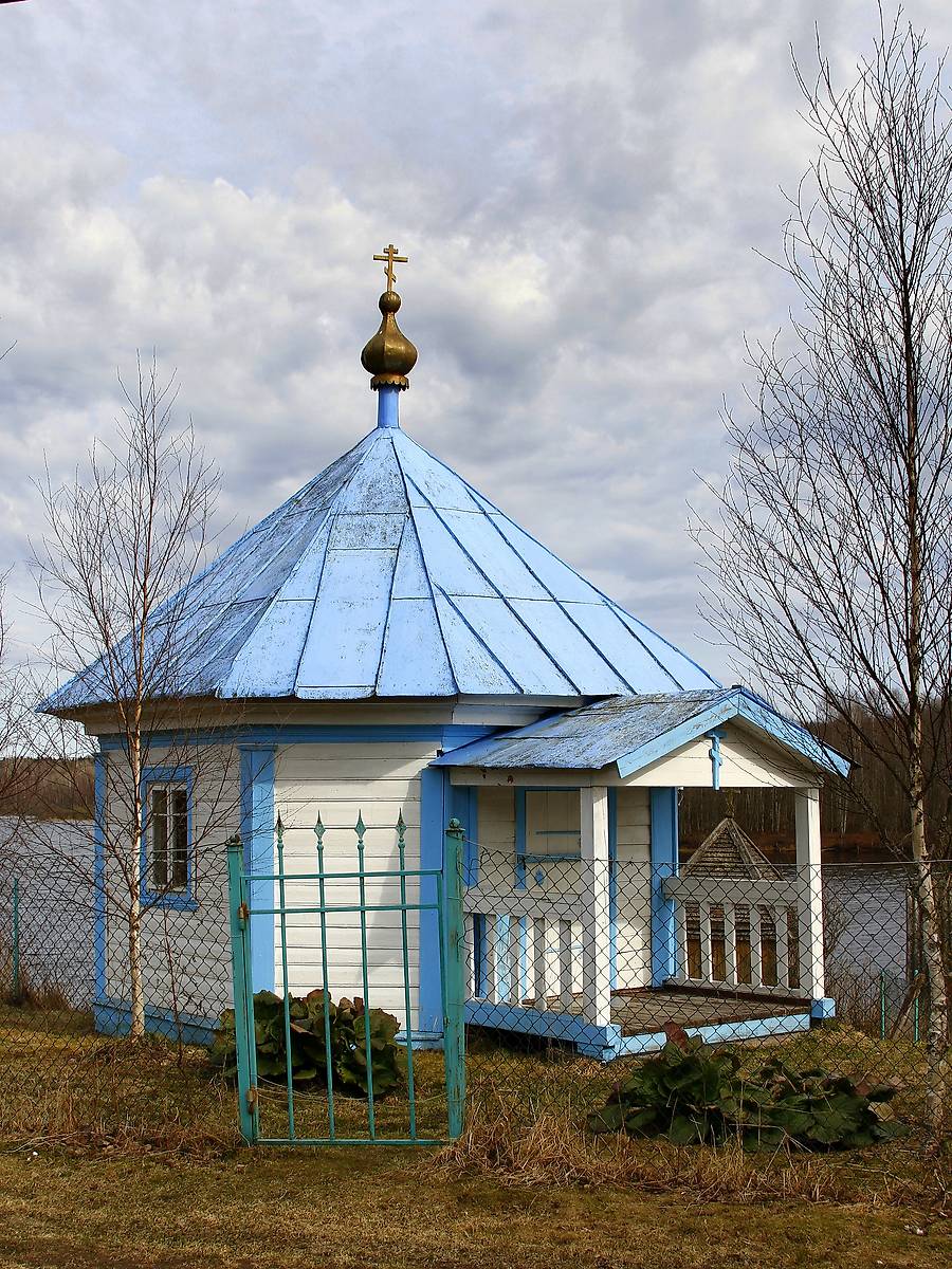 фасады. Часовня иконы Божией Матери "Троеручица", Люговичи (Лодейнопольский район, Ленинградская область)