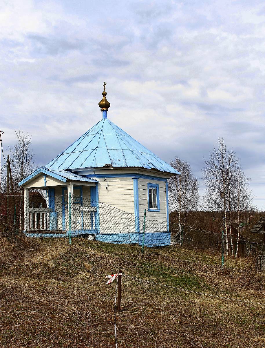 фасады. Часовня иконы Божией Матери "Троеручица", Люговичи (Лодейнопольский район, Ленинградская область)