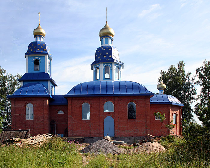 Церковь Казанской иконы Божией Матери, Ушаки (Тосненский район, Ленинградская область). фасады