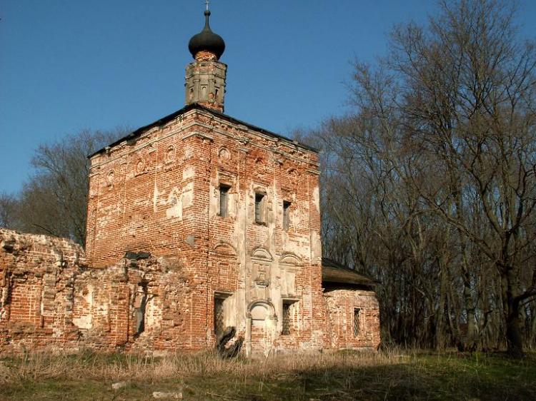 Жёрновка. Церковь Спаса Преображения. фасады