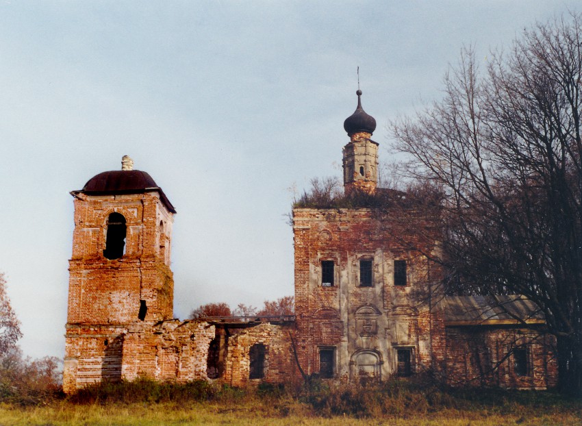 Жёрновка. Церковь Спаса Преображения. фасады