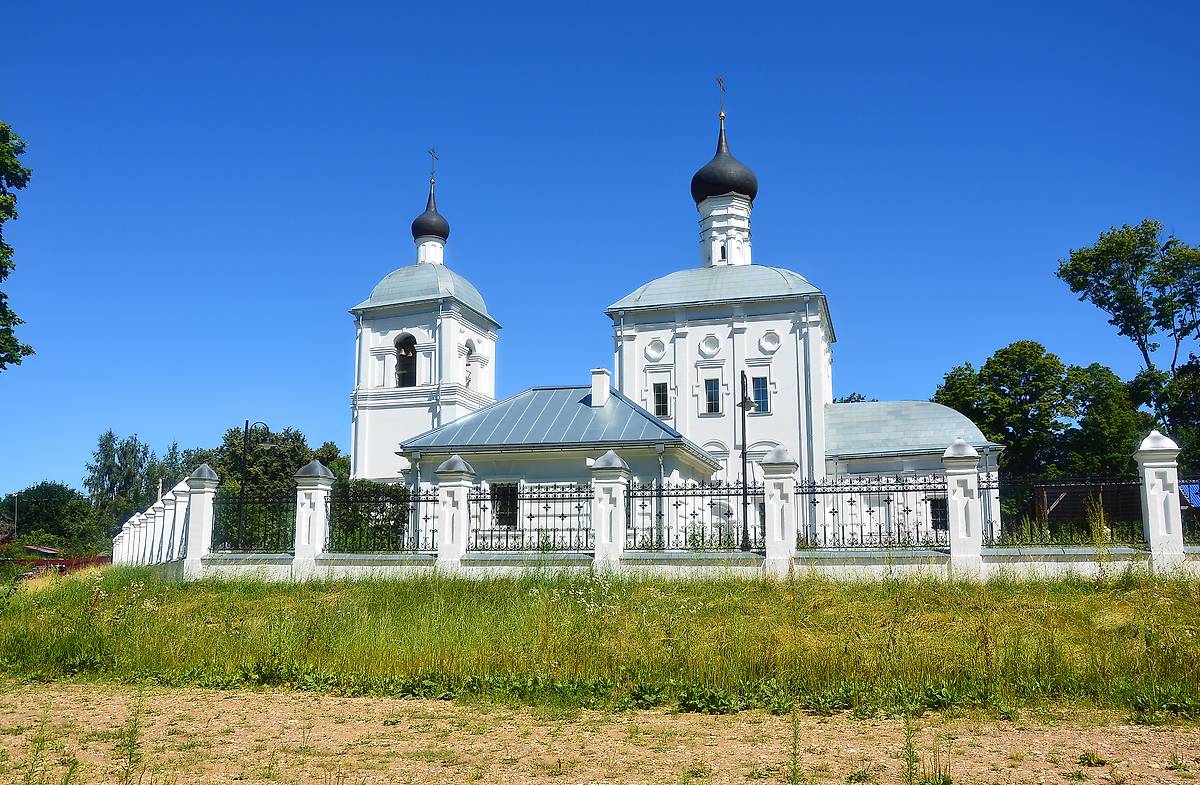 фасады. Церковь Преображения Господня, Жёрновка (Серпуховский городской округ и гг. Протвино, Пущино, Московская область)