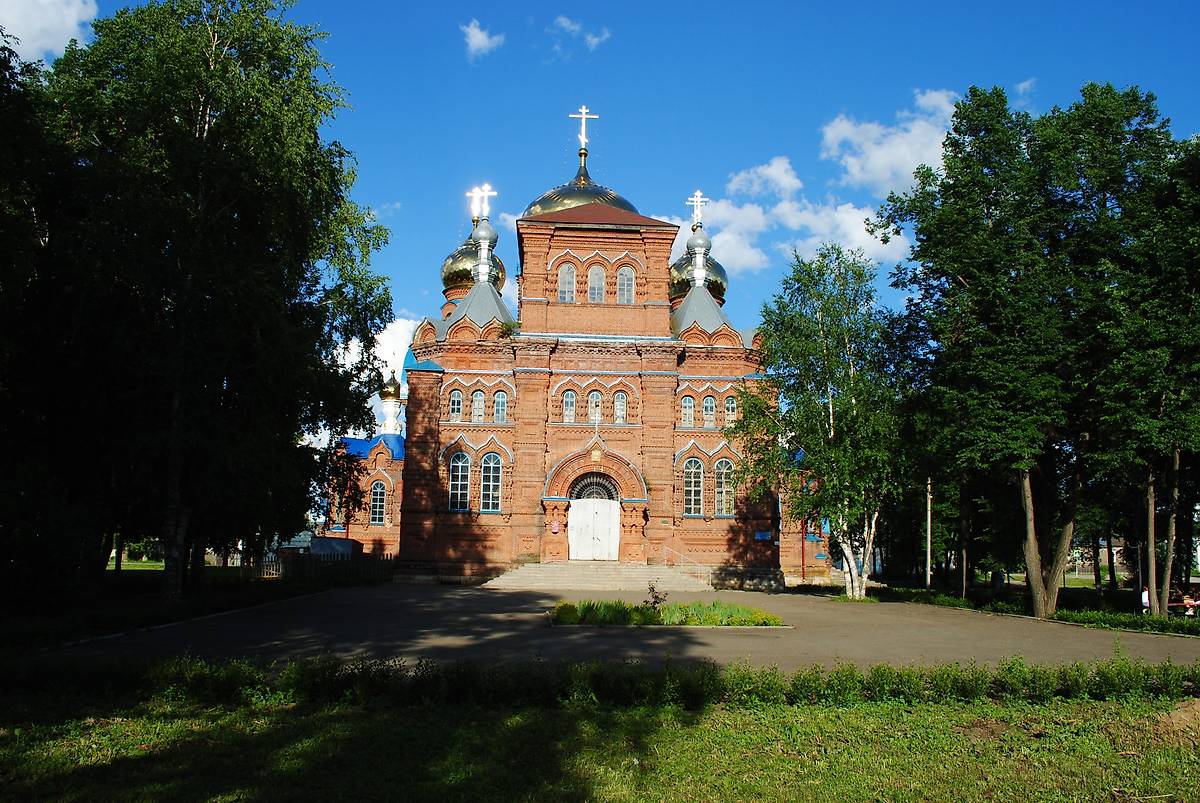 фасады. Собор Троицы Живоначальной, Оса (Осинский район, Пермский край)
