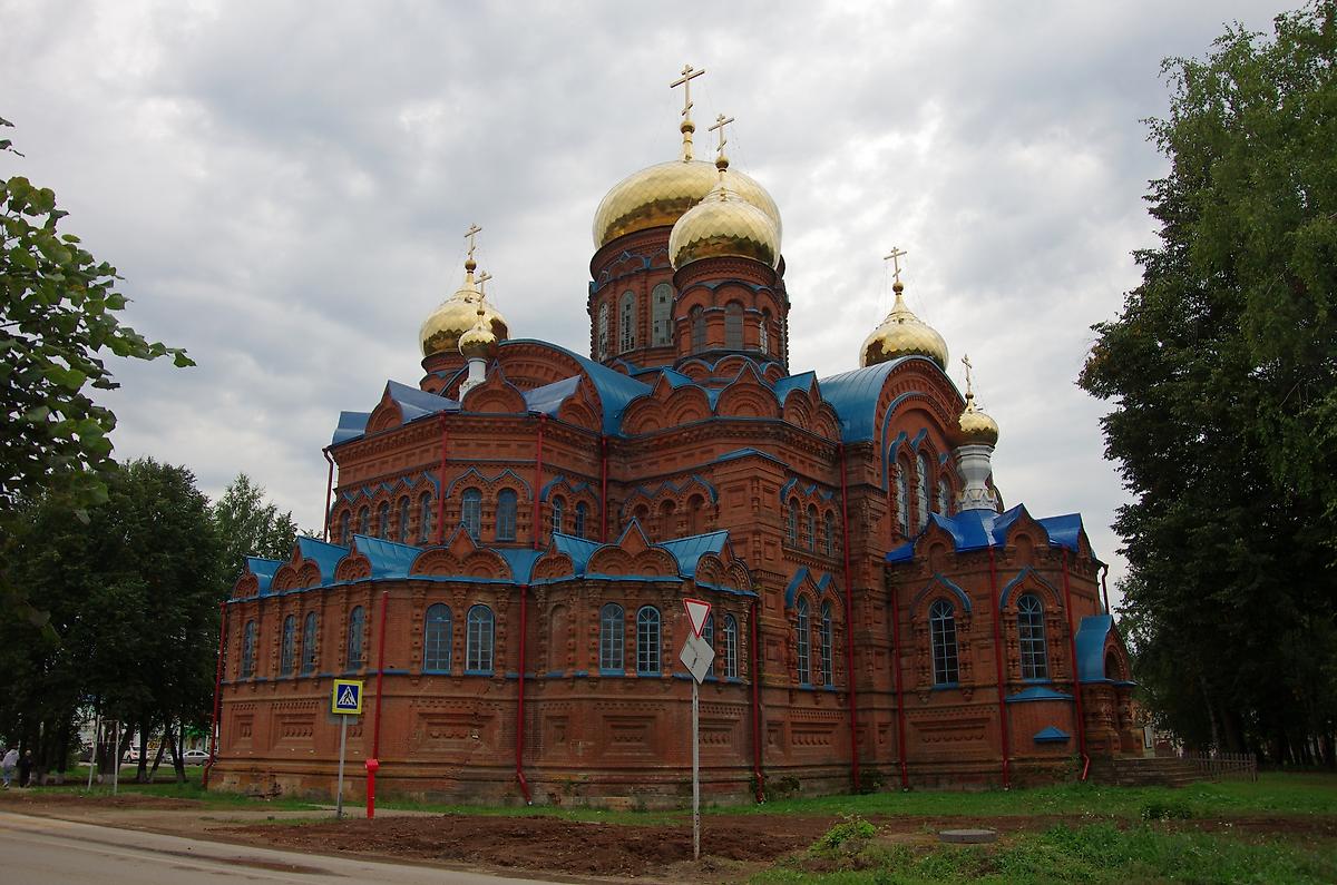 фасады. Собор Троицы Живоначальной, Оса (Осинский район, Пермский край)