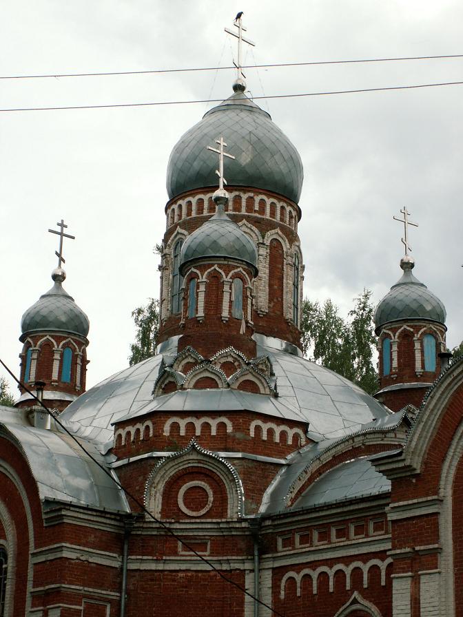 Церковь Казанской иконы Божией Матери, Оса (Осинский район, Пермский край). архитектурные детали