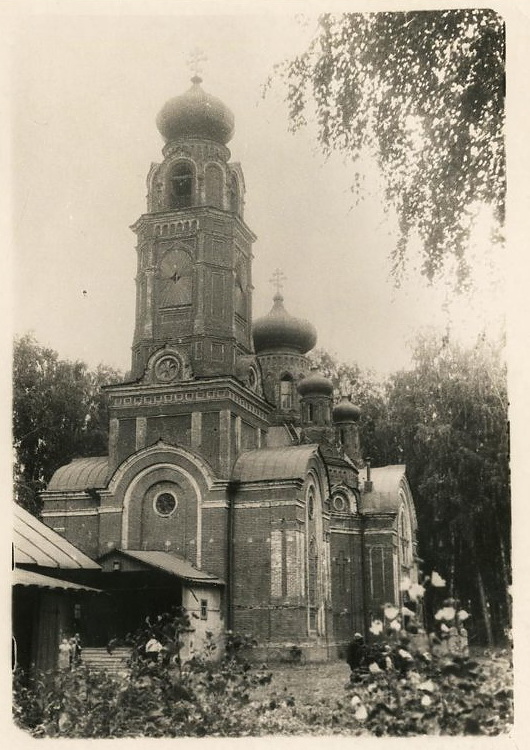 Церковь Казанской иконы Божией Матери, Оса (Осинский район, Пермский край). архивная фотография, Фото 1968 года из фондов Пермского краеведческого музея