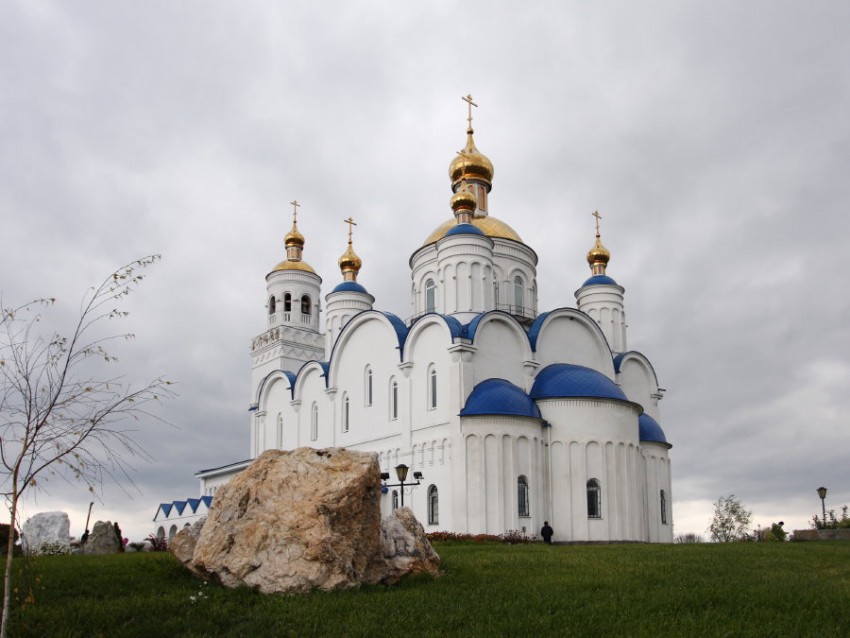 Чебаркуль. Церковь Спаса Преображения. фасады