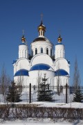 Церковь Преображения Господня (новая), Восточный фасад<br>, Чебаркуль, Чебаркульский район и г. Чебаркуль, Челябинская область
