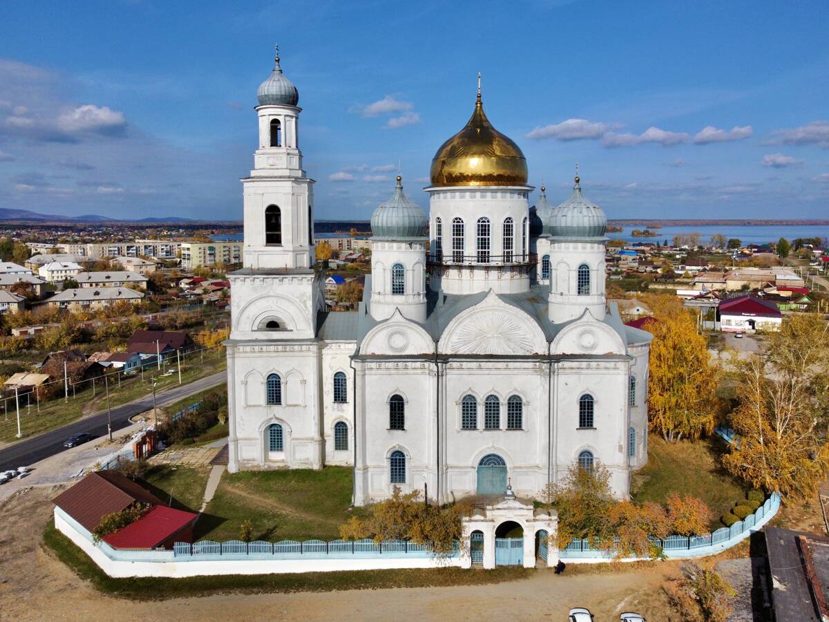 Церковь Вознесения Господня, Касли (Каслинский район, Челябинская область). фасады, Южный фасад