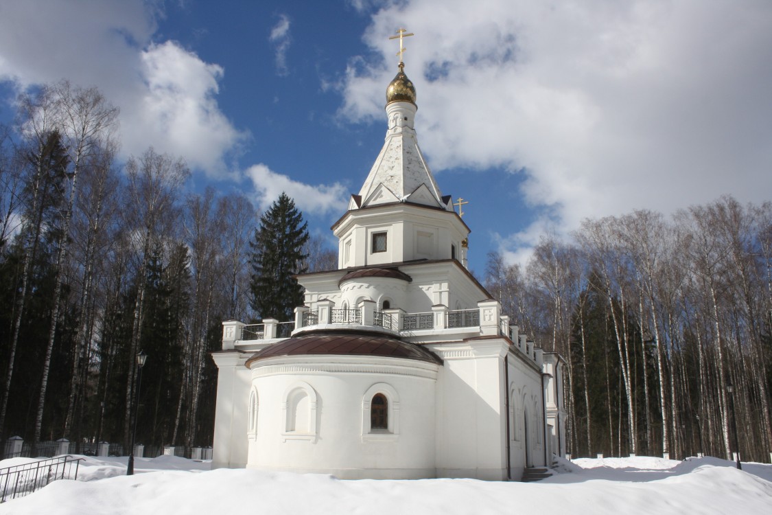 Дубна. Церковь Всех Святых, в земле Российской просиявших. фасады