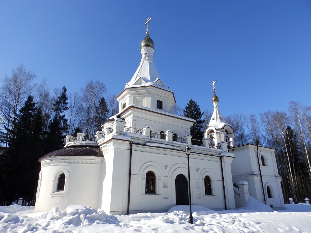 Дубна. Церковь Всех Святых, в земле Российской просиявших. фасады