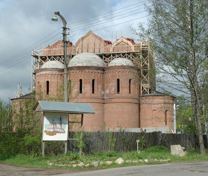 Дубна. Церковь Рождества Иоанна Предтечи. фасады, Фотография предоставлена настоятелем храма И.Шугаевым.