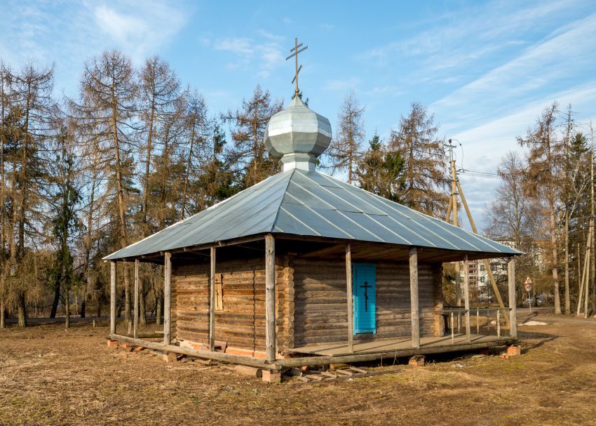 Часовня Иоанна Кронштадтского, Скреблово (Лужский район, Ленинградская область). фасады, Вид с юго-восточной стороны.