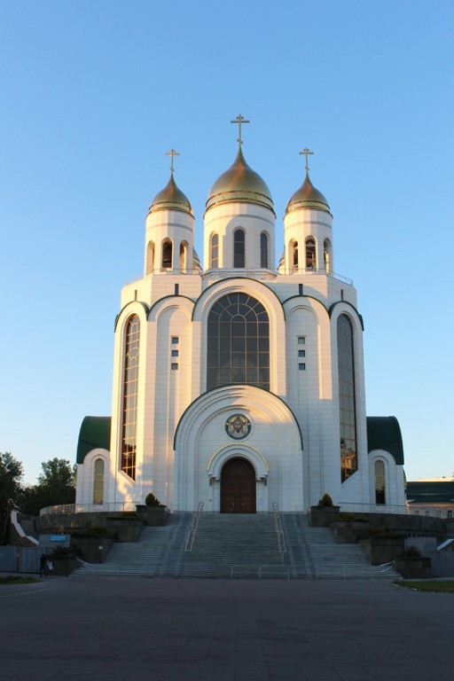 Кафедральный собор Рождества Христова, Калининград (Калининградский городской округ, Калининградская область). фасады, Вид со стороны пл. Победы