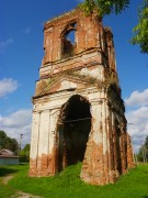 Церковь Троицы Живоначальной, Колокольня<br>, Медведь, Шимский район, Новгородская область