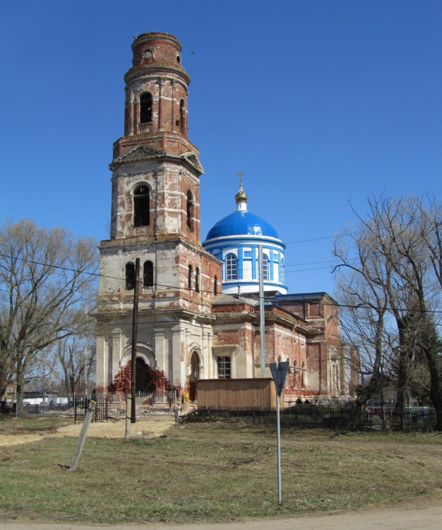 Дединово. Церковь Казанской иконы Божией Матери. фасады, вид с юго-востока