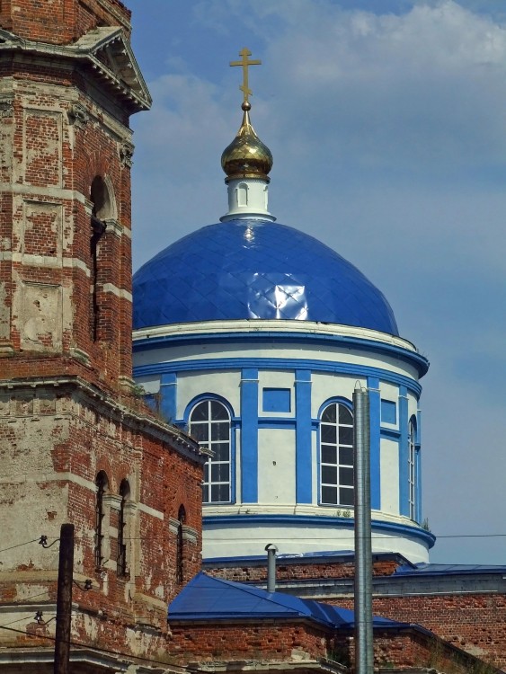 Церковь Казанской иконы Божией Матери, Дединово (Луховицкий городской округ, Московская область). документальные фотографии