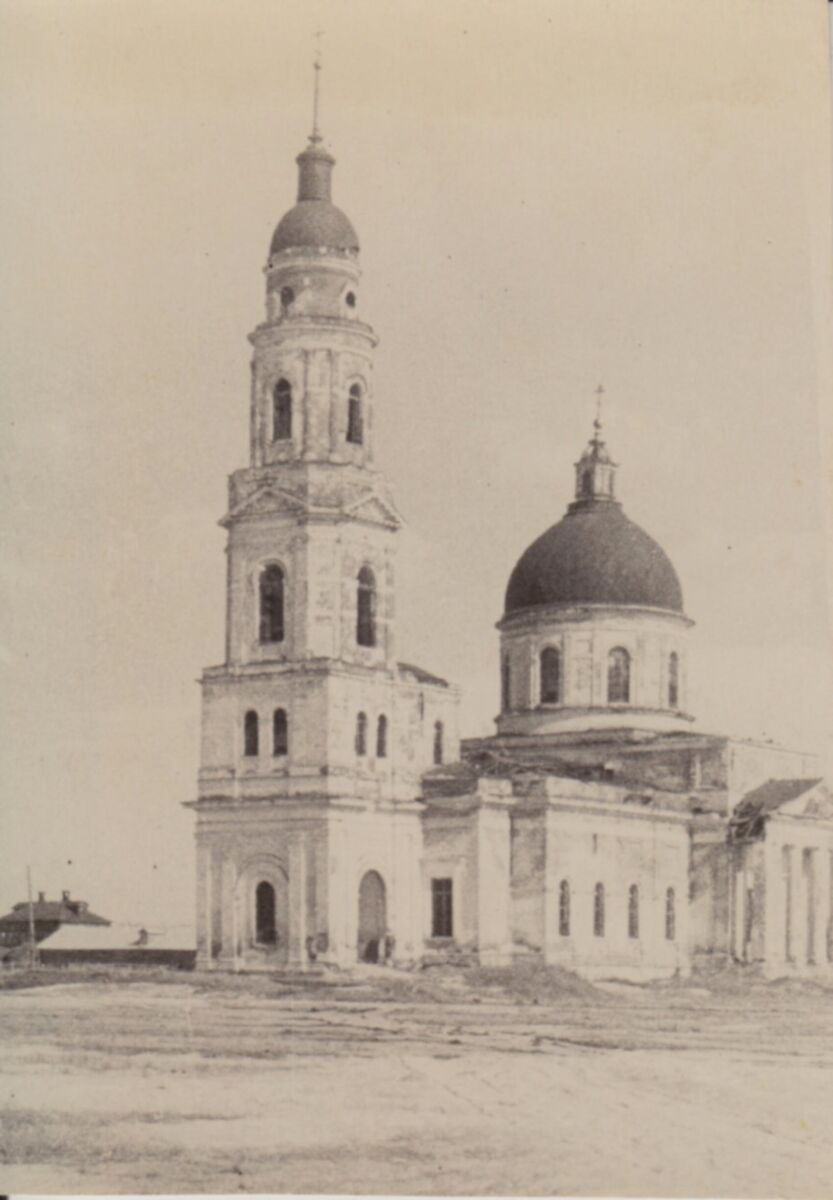 Церковь Казанской иконы Божией Матери, Дединово (Луховицкий городской округ, Московская область). архивная фотография, Фото Казанского храма в 1900-1909-х гг. С сайта:  https:/кхдединово.рф/Казанский храм