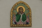 Церковь Илии Пророка, Мозаичная икона Пророка Илии над входом в церковь<br>, Нурлат, Нурлатский район, Республика Татарстан