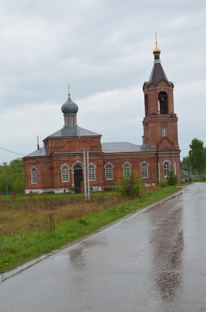 Церковь Николая Чудотворца, Задубровье (Шиловский район, Рязанская область). фасады