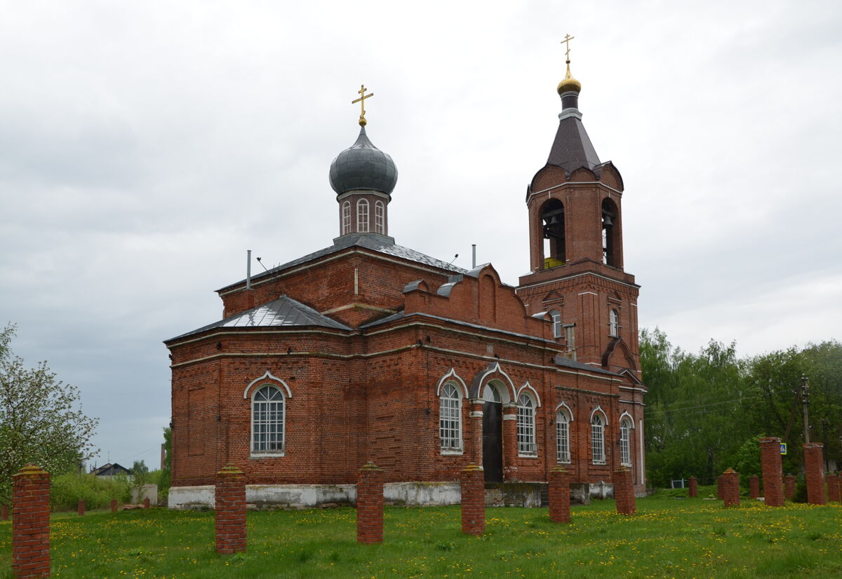 Церковь Николая Чудотворца, Задубровье (Шиловский район, Рязанская область). фасады