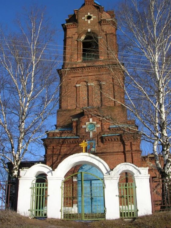 Церковь Вознесения Господня, Санское (Шиловский район, Рязанская область). фасады