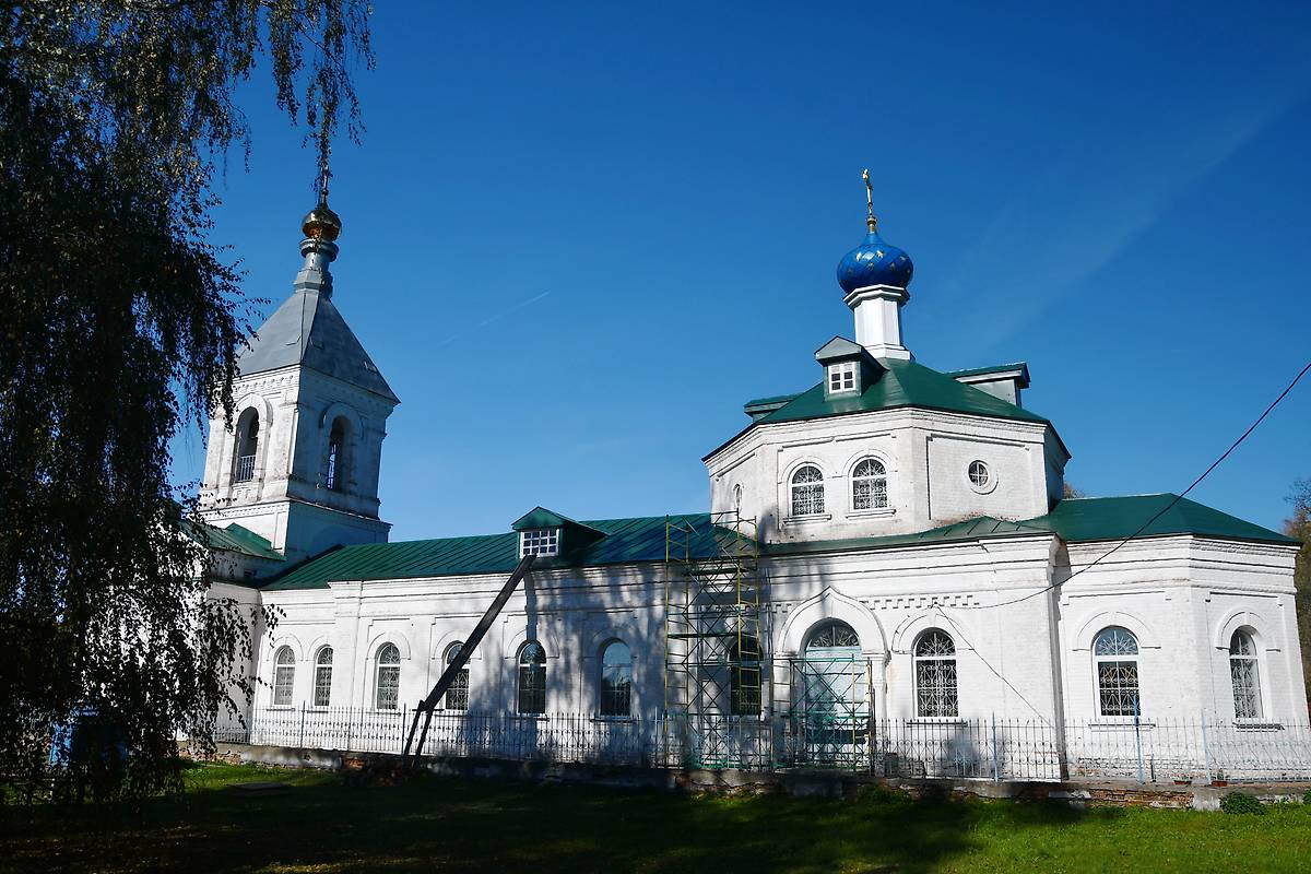 фасады. Церковь Казанской иконы Божией Матери, Срезнево (Шиловский район, Рязанская область)