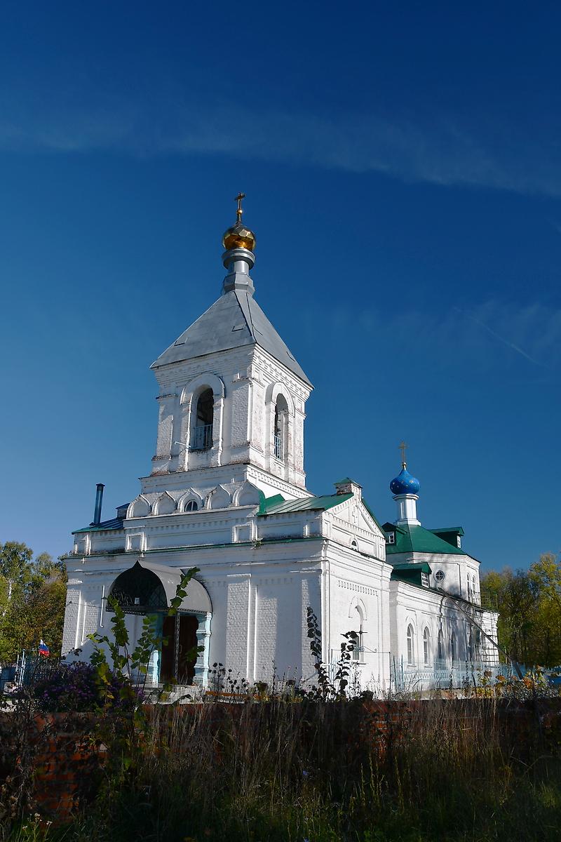 фасады. Церковь Казанской иконы Божией Матери, Срезнево (Шиловский район, Рязанская область)
